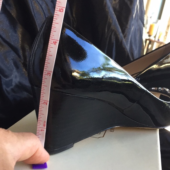 Black Precious Coach Heels
